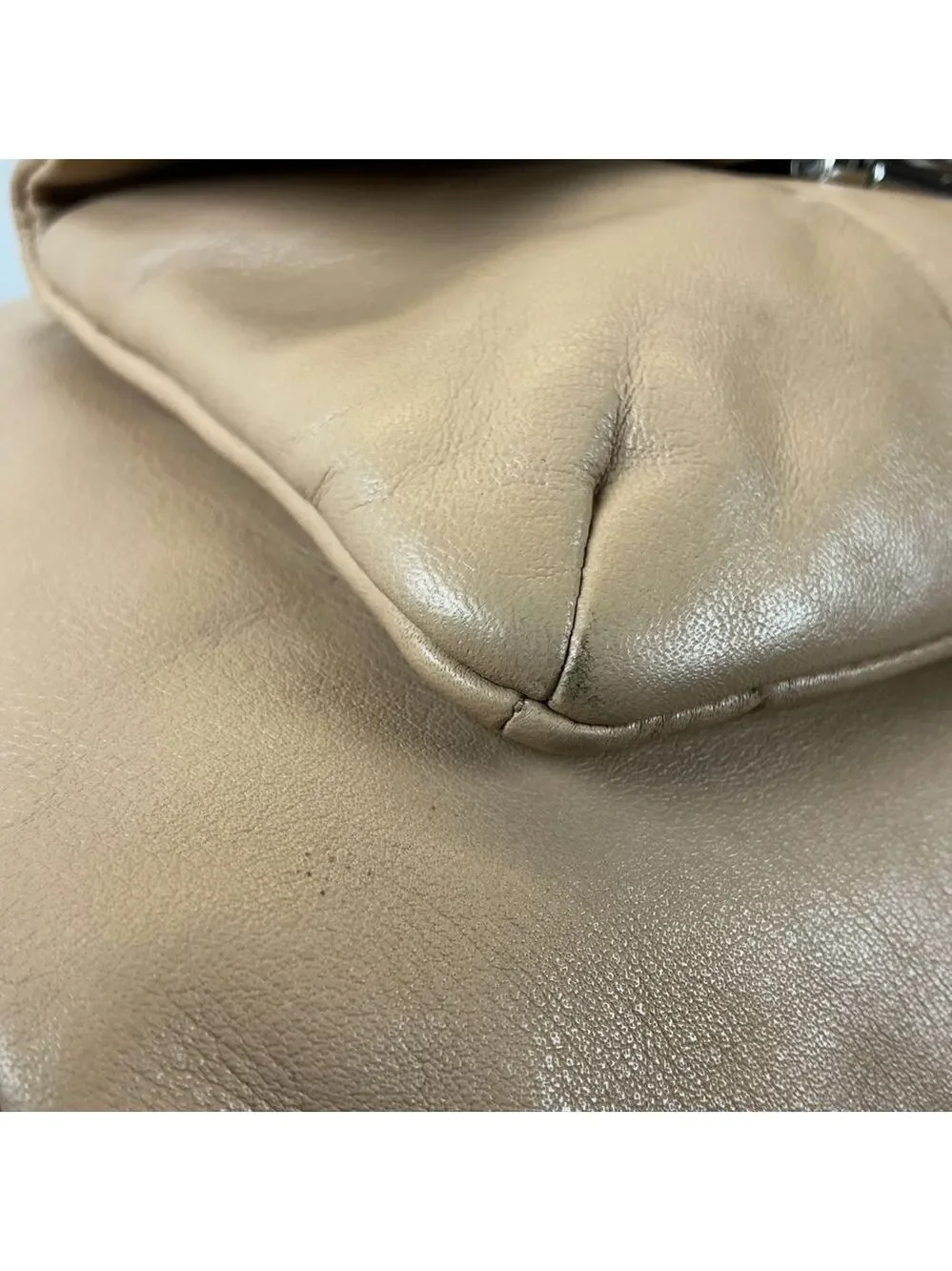 Coach Kristin Beige Leather Hobo Hand‎ Shoulder Bag